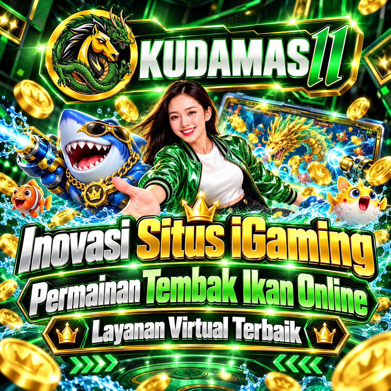 KUDAMAS11 - Inovasi Situs iGaming Permainan Tembak Ikan Online Layanan Virtual Terbaik